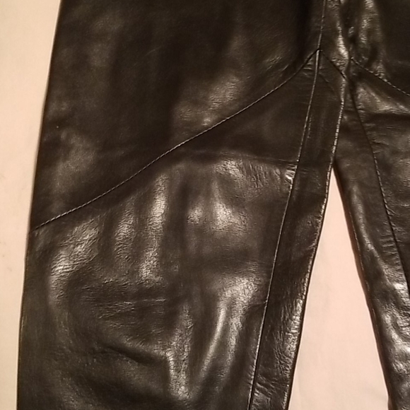 GOING OUT OF BUSINESS Rare Gerard Babin Runway Leather Pants - Picture 8 of 13